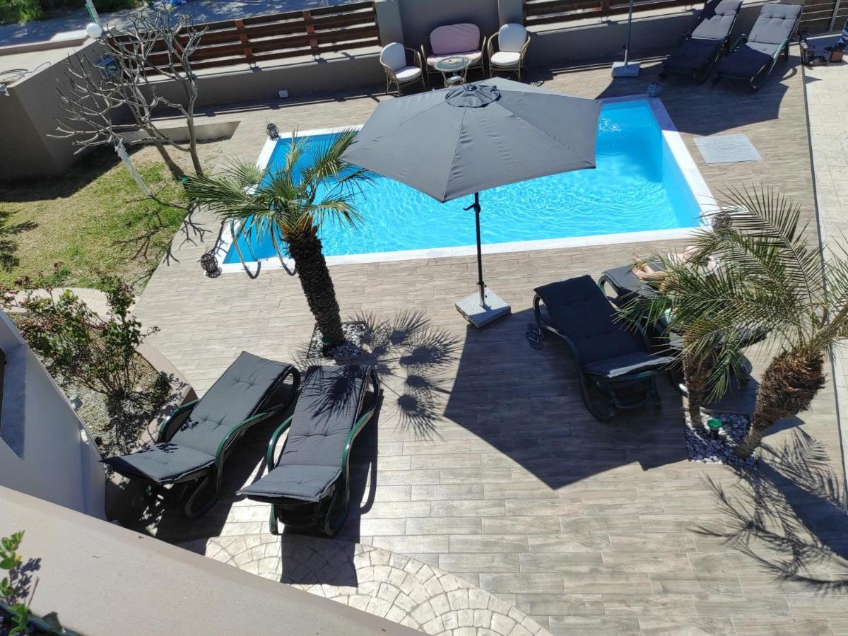 Maia Luxury Pool Villa Afantou Luaran gambar