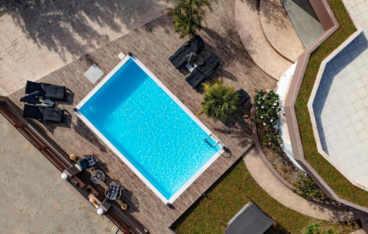 Maia Luxury Pool Villa Afantou Luaran gambar