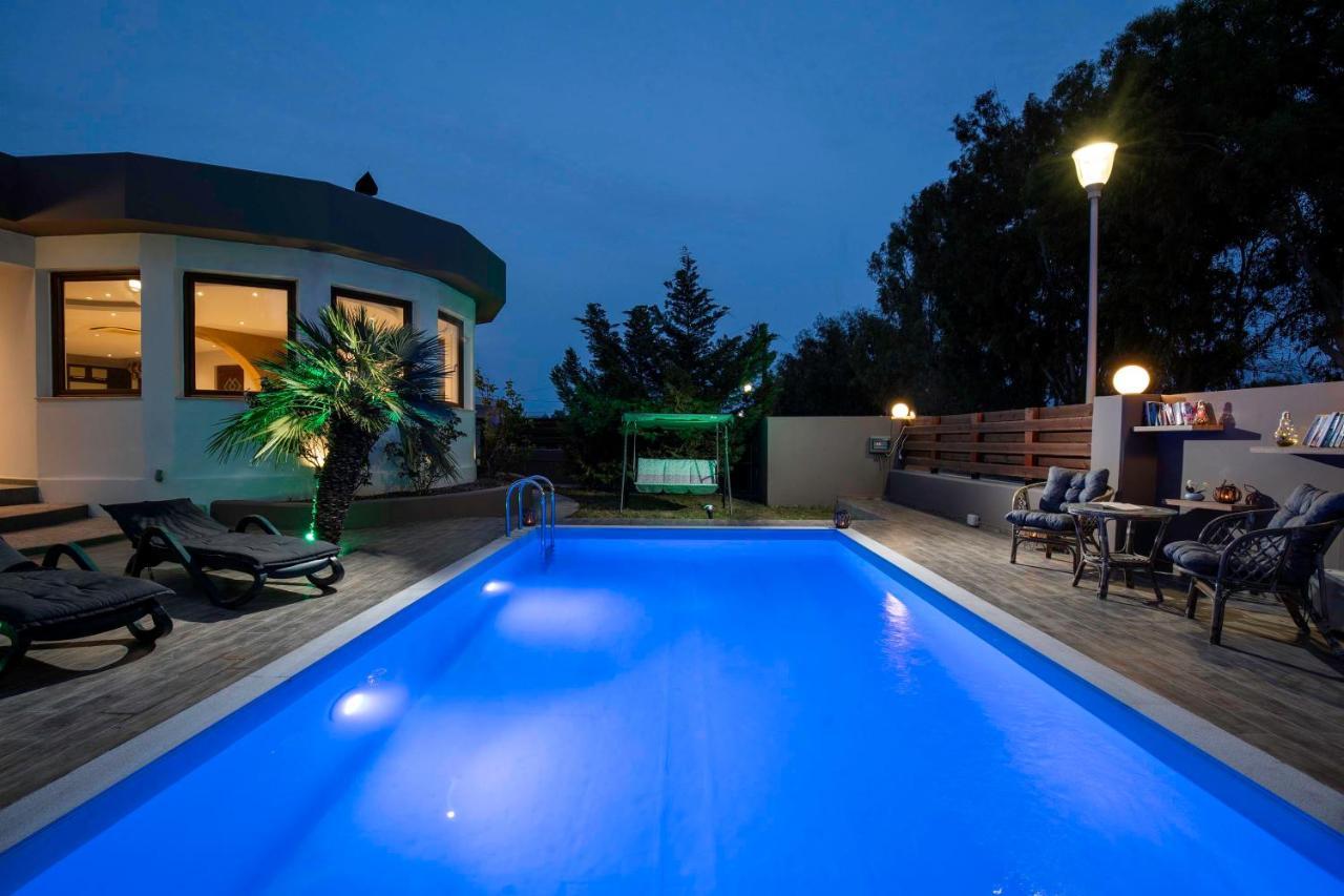 Maia Luxury Pool Villa Afantou Luaran gambar