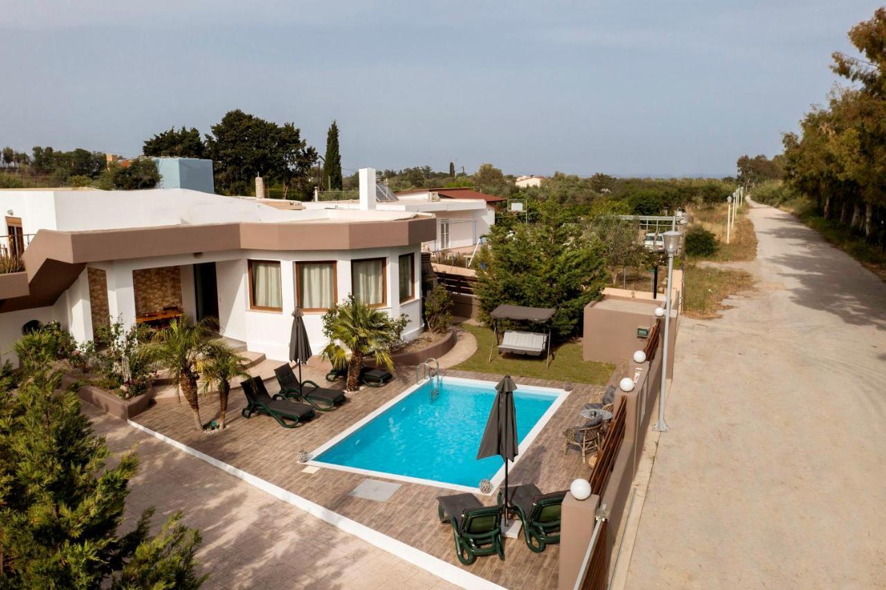 Maia Luxury Pool Villa Afantou Luaran gambar