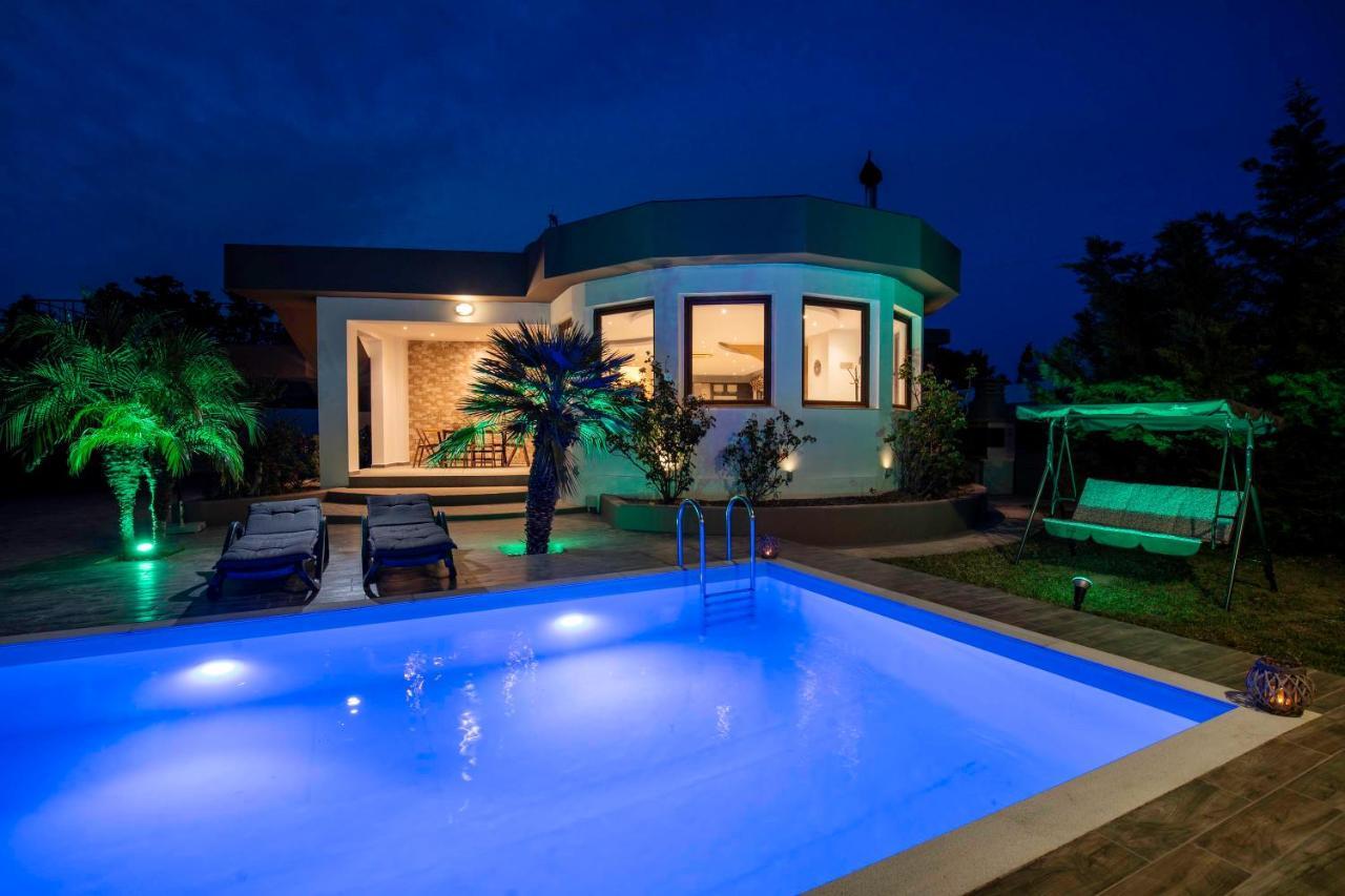 Maia Luxury Pool Villa Afantou Luaran gambar