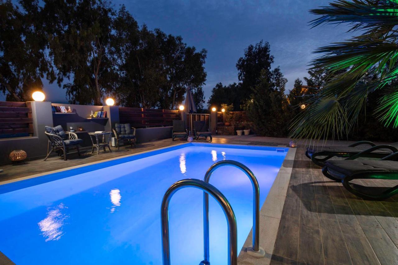 Maia Luxury Pool Villa Afantou Luaran gambar