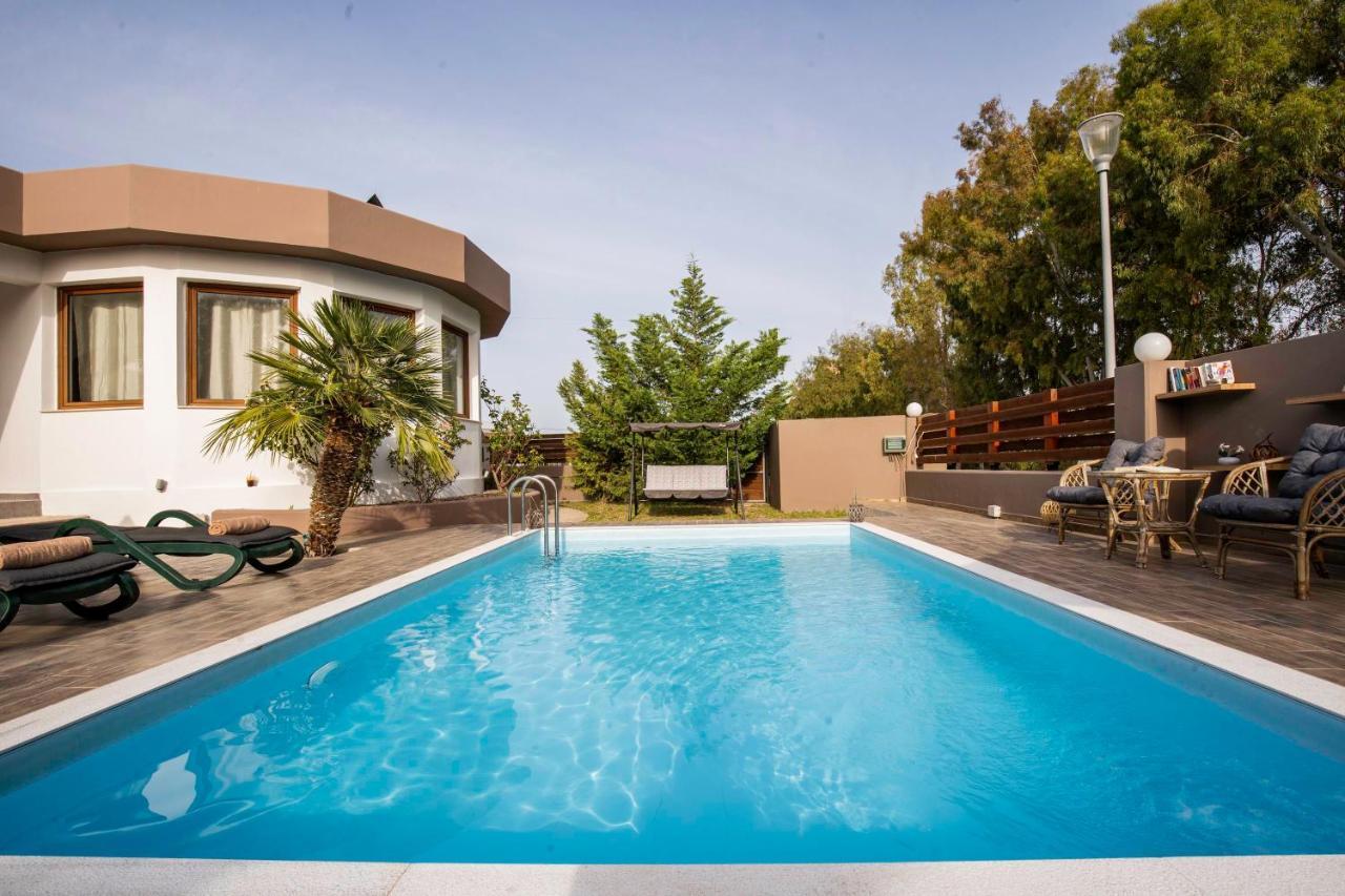 Maia Luxury Pool Villa Afantou Luaran gambar