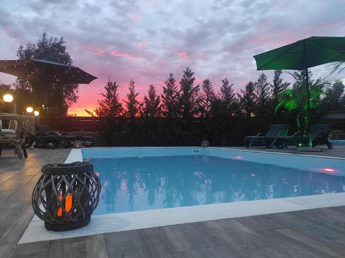 Maia Luxury Pool Villa Afantou Luaran gambar